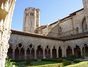 Collégiale de la Romieu. - Agrandir l'image (fenêtre modale)